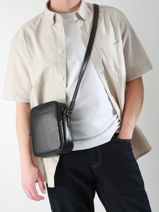 Cross Body Tas Arthur & aston Zwart leon 8-vue-porte